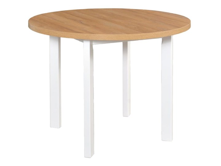 Stół drewniany POLI 2 laminat 100x100 Drewno Styl Nowoczesny