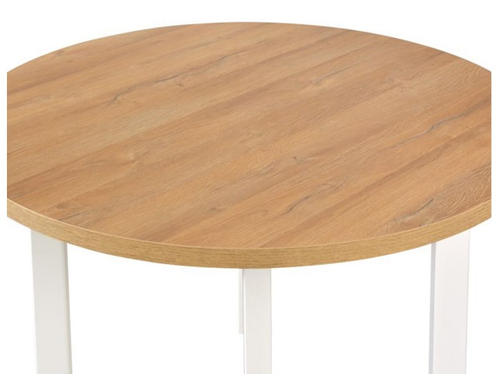 Stół drewniany POLI 2 laminat 100x100 Drewno Styl Nowoczesny
