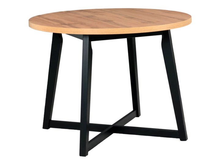 Stół drewniany OTTO 2 L laminat 100/130 Drewno Styl Nowoczesny
