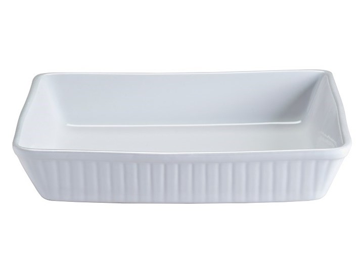 Naczynie do zapiekania 33cm, prostokątne Ceramika Kategoria Naczynia do zapiekania Kolor Biały