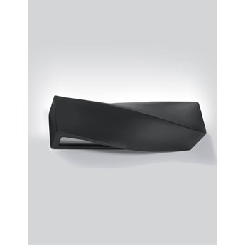 Kinkiet ceramiczny SIGMA czarny