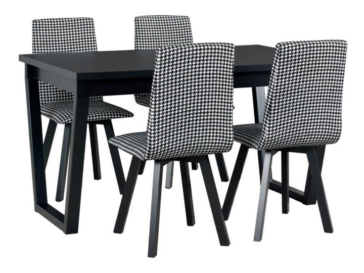 Zestaw stół i 6 krzeseł drewnianych IKON 2 + HUGO 2