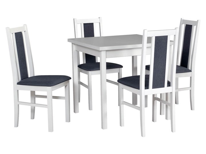 Zestaw stół i 4 krzesła drewniane MAX 9 + BOS 9