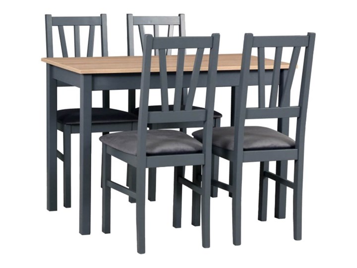 Zestaw stół i 4 krzesła drewniane MAX 2 + BOS 5 Kategoria Stoły z krzesłami