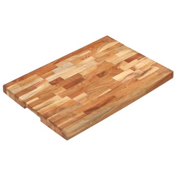 vidaXL Deska do krojenia, 60x40x4 cm, lite drewno akacjowe