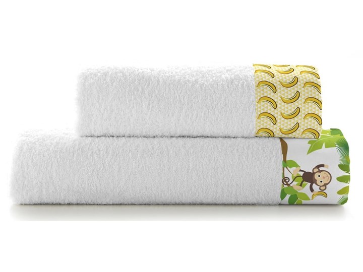 Zestaw 2 dziecięcych ręczników z bawełnyMr. Fox Wild Komplet ręczników Dziecięce Bawełna 50x100 cm Ręcznik kąpielowy 70x140 cm Kategoria Ręczniki Kolor Biały
