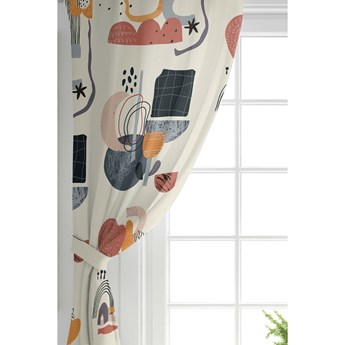 Zasłona z domieszką bawełny Minimalist Home World, 140x260 cm