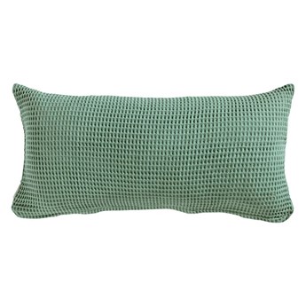 Poszewka w kolorze zielonym na poduszkę