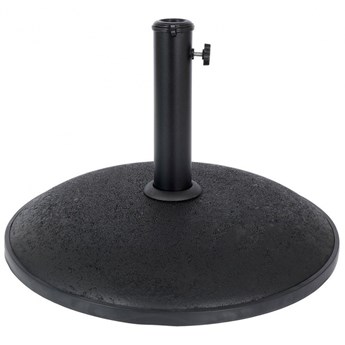 Podstawa betonowa do parasola ogrodowego ciężka czarny stojak na parasol 25 kg 50 cm kod: O-339345