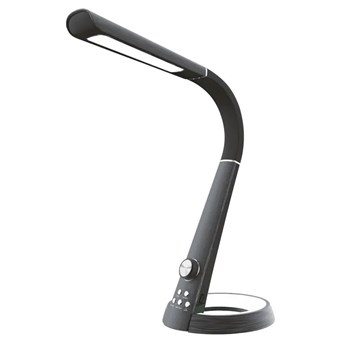 Czarna nowoczesna lampka na biurko LED - S252-Brika