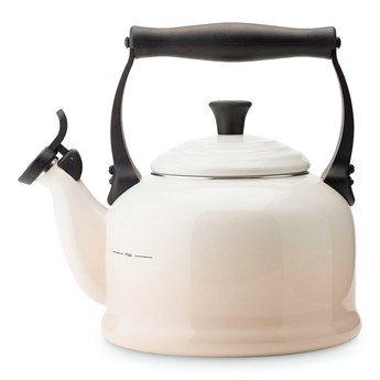 SELSEY Le Creuset - Czajnik ze stali węglowej Traditional kremowy