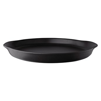 SELSEY Taca do serwowania Nordic Kitchen z kamionki średnica 30 cm czarna