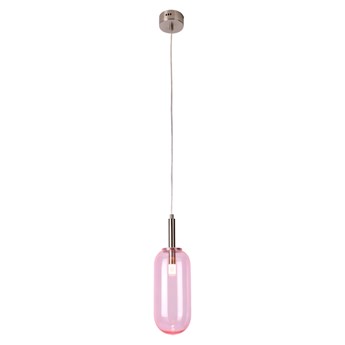SELSEY Lampa sufitowa wisząca Jupura różowa