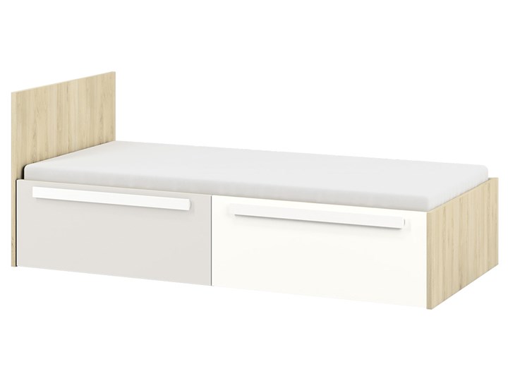 SELSEY Łóżko z dwiema szufladami Madarro 90x200 cm Drewno Kategoria Łóżka dla dzieci
