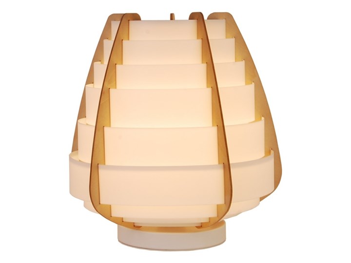 SELSEY Lampa stołowa Arvola Tworzywo sztuczne Drewno Kategoria Lampy stołowe