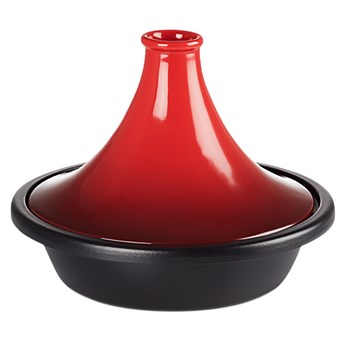 SELSEY Le Creuset - Garnek żeliwny do tagine Tradition 27 cm czerwony