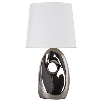 SELSEY Lampa stołowa Hesseng srebrna