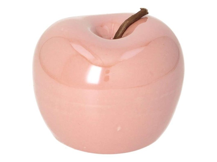 Dekoracja Apple pink, 8 x 8 x 6 cm Owoce Ceramika Kategoria Figury i rzeźby