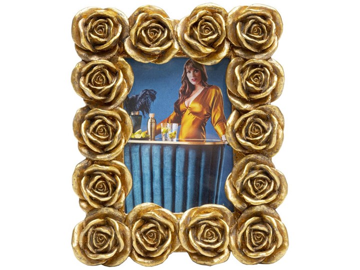 Ramka na zdjęcia Romantic Rose 11x13 cm złota Kolor Złoty