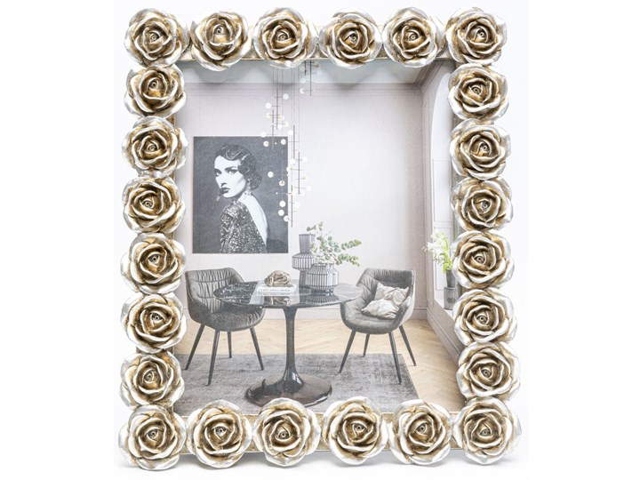 Ramka na zdjęcia Romantic Rose 26x31 cm srebrna Kolor Srebrny
