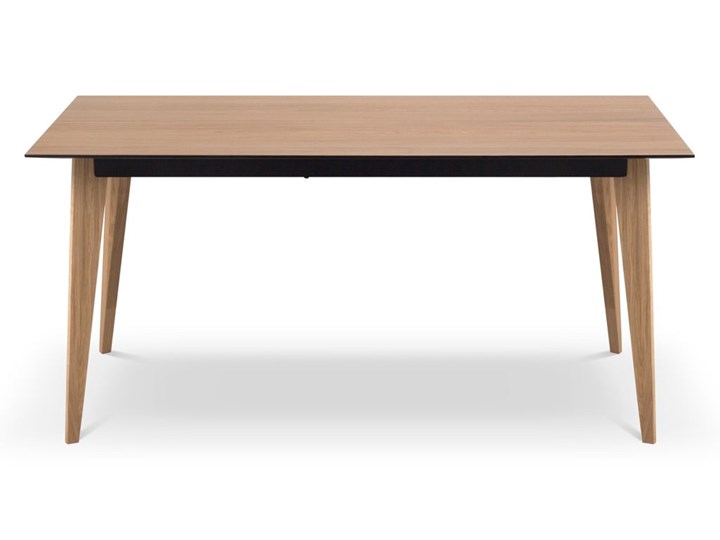 Stół rozkładany Gran 120-180x80 cm brązowy Drewno Płyta fornirowana Kształt blatu Prostokątny
