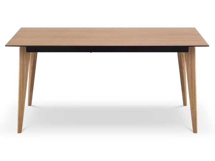 Stół rozkładany Gran 160-220x90 cm brązowy Płyta fornirowana Drewno Rozkładanie Rozkładane