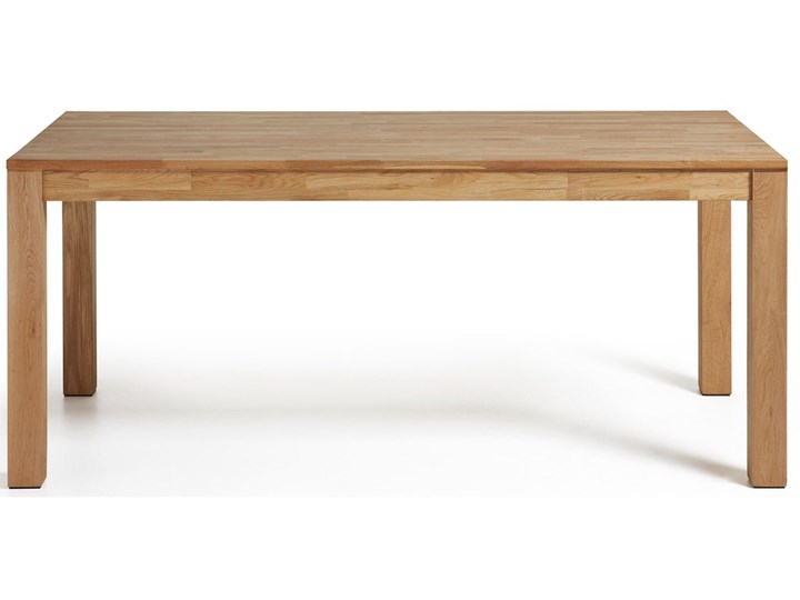 Stół rozkładany Isbel drewniany 140 (220) x 90 cm Drewno Długość po rozłożeniu 220 cm