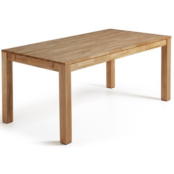 stół rozkładany Isbel 180 (220) x 90 cm lite drewno dębowe