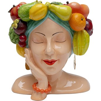 Wazon dekoracyjny Fruity 27x29 cm kolorowy