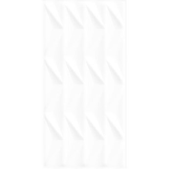 Dekor strukturalny rektyfikowany SNOW WHITE AXIS 30 x 60 cm