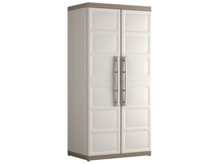 Keter Szafa z półkami Excellence XL, beż i taupe, 182 cm Głębokość 45 cm Kolor Beżowy Szerokość 65 cm Typ Gotowa