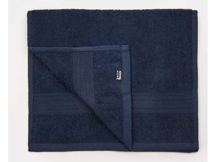Sinsay - Ręcznik bawełniany - Granatowy Bawełna Kategoria Ręczniki