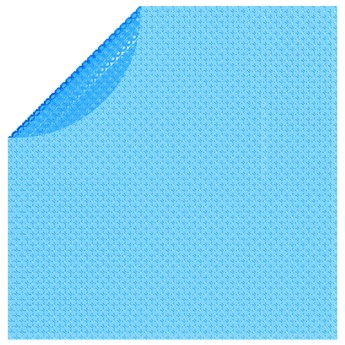 vidaXL Pływająca, okrągła folia, pokrywa solarna PE, 250 cm, niebieska