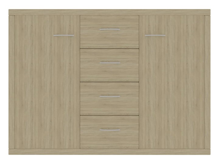 vidaXL Szafka, kolor dąb sonoma, 88 x 30 x 65 cm, płyta wiórowa Głębokość 30 cm Szerokość 105 cm Pomieszczenie Pokój nastolatka Płyta MDF Z szafkami i szufladami Szerokość 88 cm Kategoria Komody