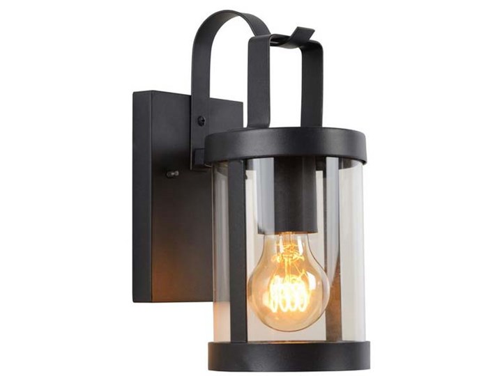 Loftowa lampa elewacyjna Lindelo 29825/01/30 czarna na taras metal Kategoria Lampy ogrodowe Kolor Czarny