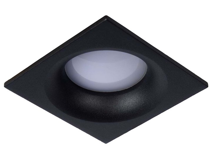 Łazienkowy wpust sufitowy Ziva 09924/01/30 kwadratowa lampa czarna