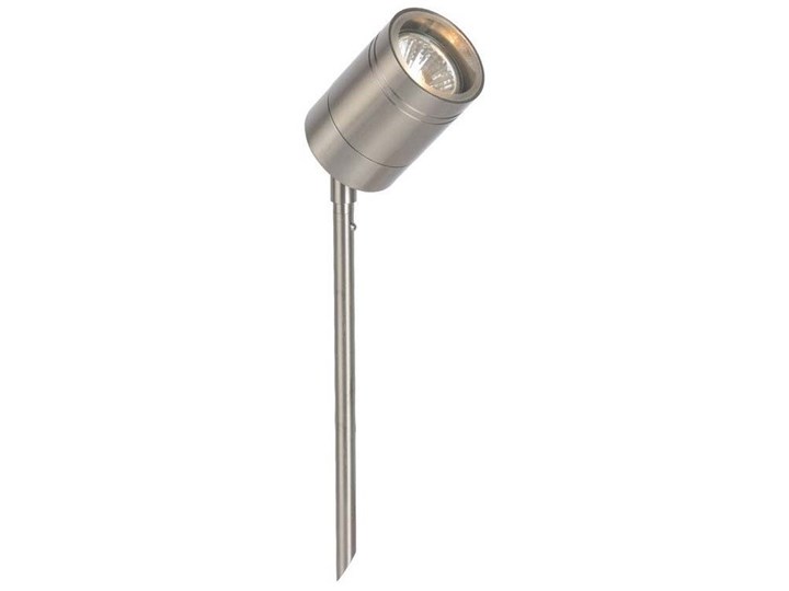 Srebrna lampa gruntowa Arne 14868/05/12 metalowa tuba IP44 outdoor