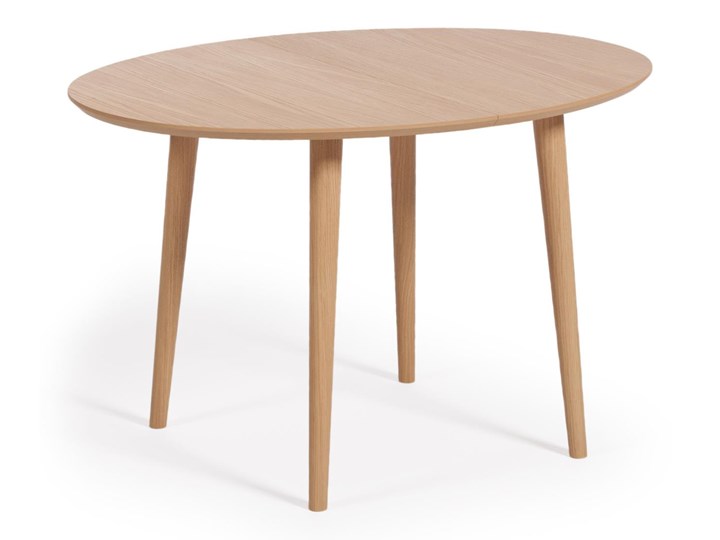 Stół do jadalni rozkładany - oqui - naturalny - drewno - w stylu skandynawski Styl Nowoczesny Płyta MDF Wysokość 74 cm Liczba miejsc Do 8 osób