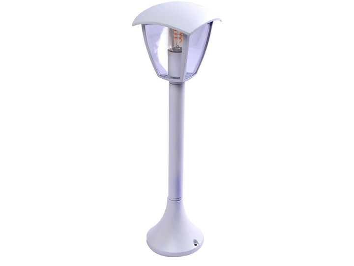 Biała lampa ogrodowa - N001-Xarius Kategoria Lampy ogrodowe Kolor Biały