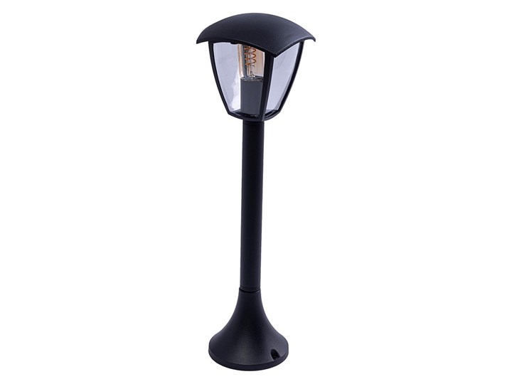Stojąca lampa ogrodowa czarna - N001-Xarius Lampa stojąca Kolor Czarny Kategoria Lampy ogrodowe