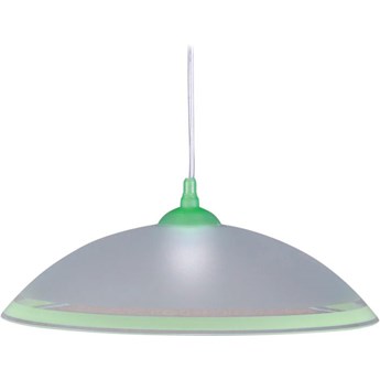 Biało-zielona lampa wisząca do kuchni - S563-Mersa