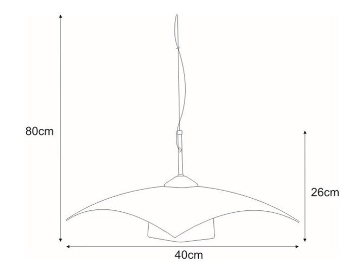 Biało-niebieska kuchenna lampa wisząca - S564-Kilma Metal Szkło Lampa z kloszem Styl Tradycyjny