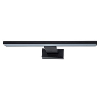 Kinkiet nad lustro do łazienki czarny - N018-Cortina 7W 30x12x4 cm