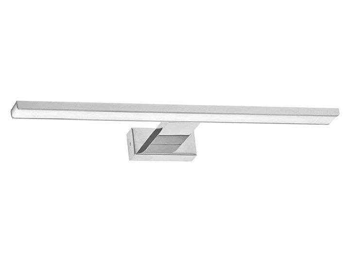 Biały kinkiet łazienkowy - N014-Cortina 13,8W 60x11,5x4 cm Kinkiet LED Metal Szkło Funkcje Kinkiet nad lustro
