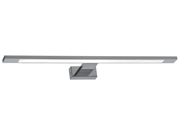 Kinkiet łazienkowy srebrny - N014-Cortina 12W 60x11,5x4 cm Szkło Kinkiet LED Metal Funkcje Kinkiet nad lustro