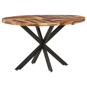 vidaXL Stół jadalniany, 140x80x75 cm, drewno akacji w stylu sheesham