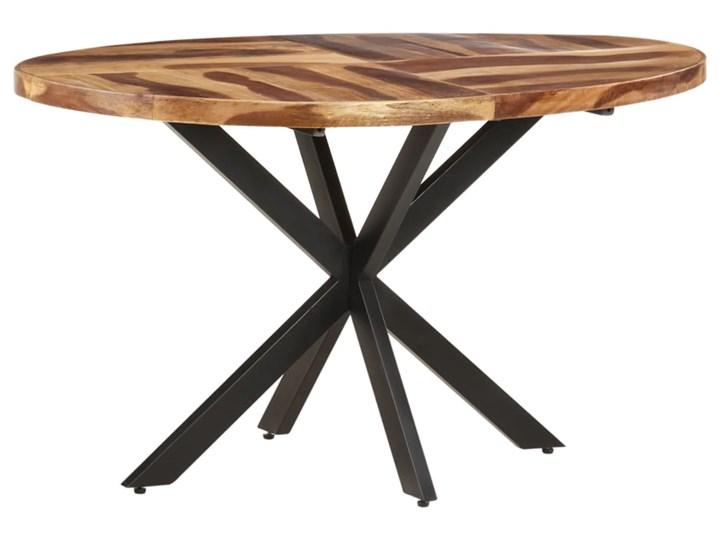 vidaXL Stół jadalniany, 140x80x75 cm, drewno akacji w stylu sheesham