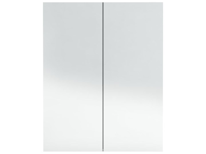 vidaXL Szafka łazienkowa z lustrem, 60x15x75 cm, MDF, antracytowa Głębokość 15 cm Rodzaj frontu Drzwiczki Wysokość 60 cm Szerokość 60 cm Szafki Szkło Wiszące Płyta MDF Kolor Czarny