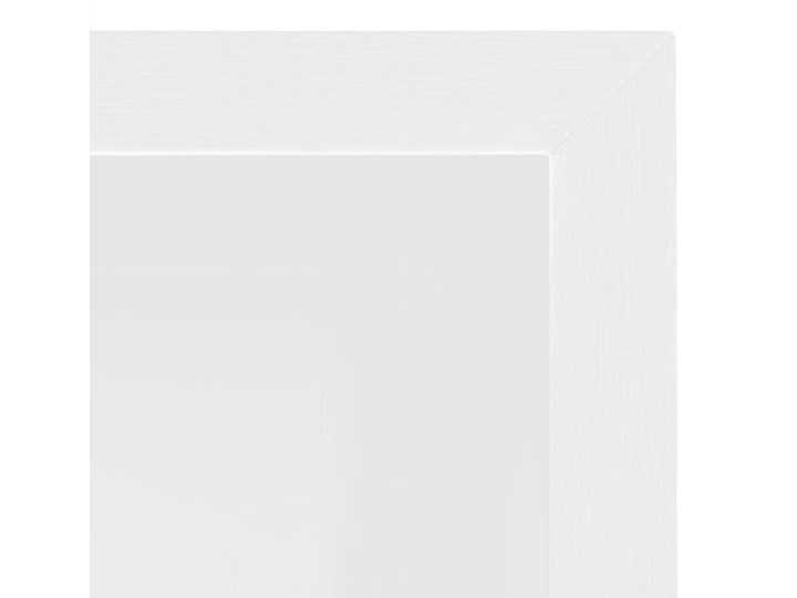 vidaXL Ramki 3D na zdjęcia 20x20 cm, 3 szt., białe, 28x28 cm Stojak na zdjęcia Drewno Tworzywo sztuczne Kolor Biały