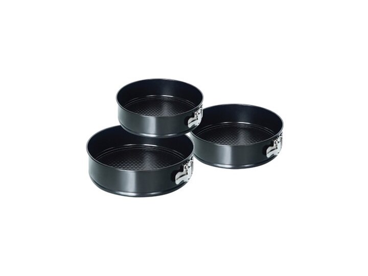 Forma do pieczenia KINGHOFF KH-4200 (3 sztuki) Stal Kolor Szary